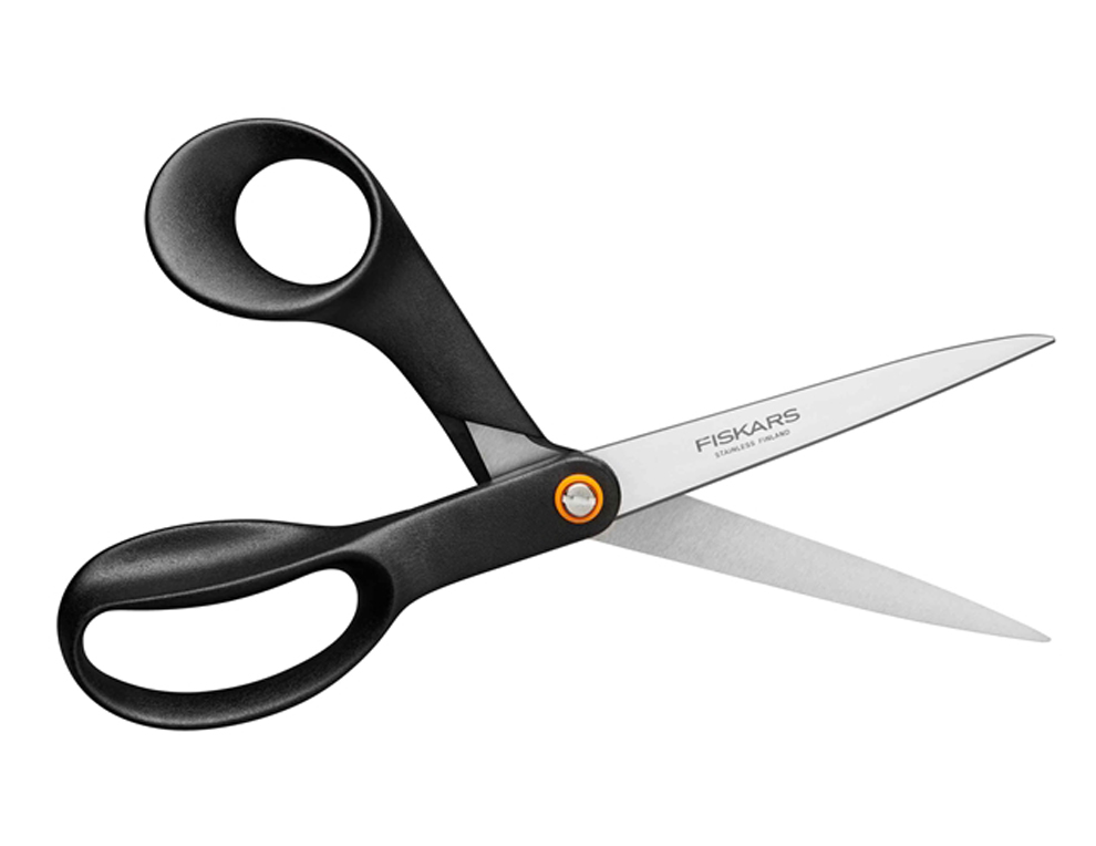 Fiskars Universalschere Haushalt. Schule und Büro. Rechtshänder, 21 cm