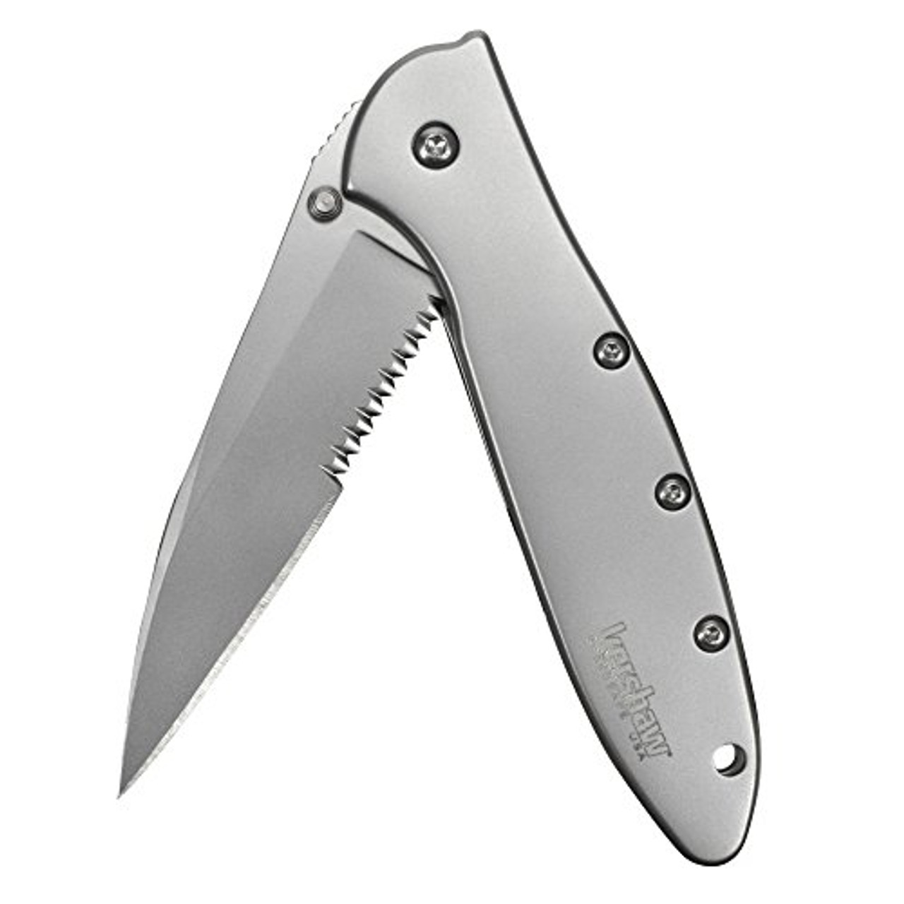 Kershaw Leek 1660ST gezahnte Klinge, grau