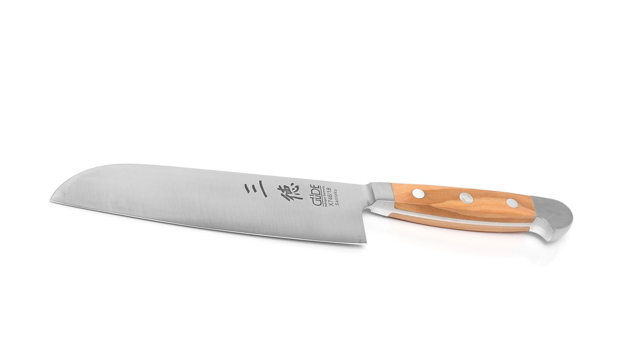 Santoku 180 mm- Alpha Olive von Güde Quality Made in SG bei ISS