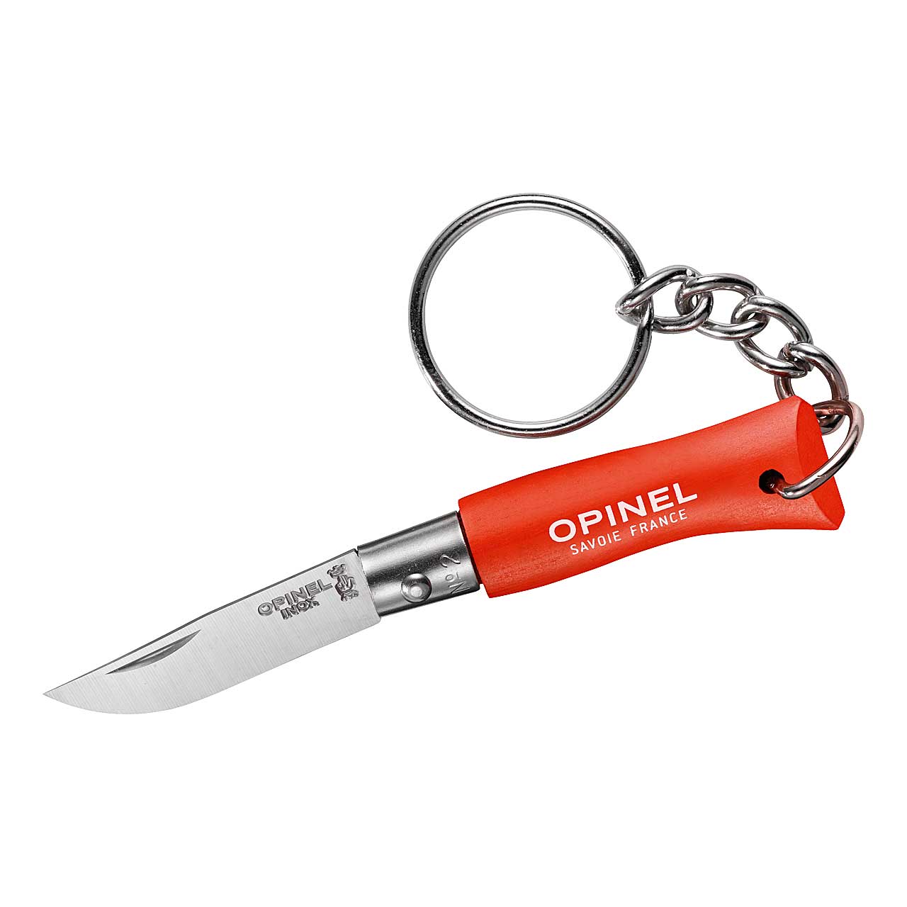 Taschenmesser COLORAMA No 02, orange, rostfrei, mit Anhänger bei ISS