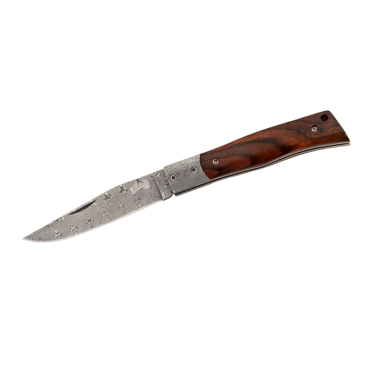 Taschenmesser Damast 53065 von Herbertz 110-lagige Damaststahl-Klinge bei ISS SG bestellen
