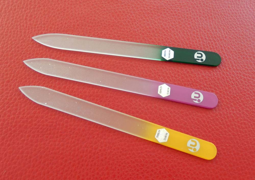 Glasnagelfeile  Gesamtlänge: 140 mm Niegeloh je 1 Stück