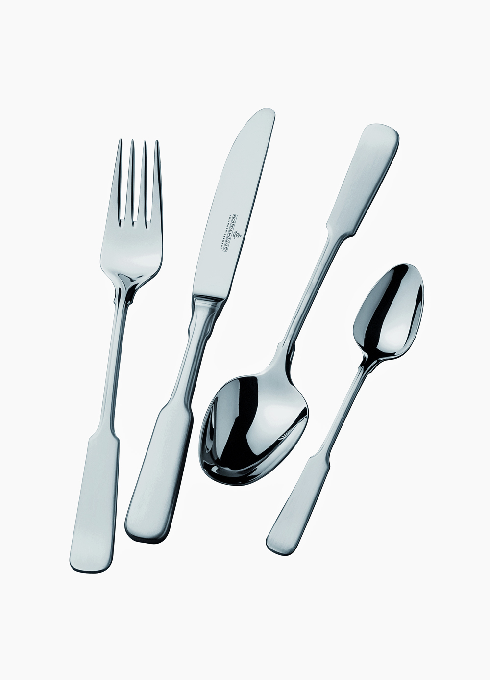 Spaten 6127 Tafelbesteck .Set 4-teilig im GK Quality Made in SG bei ISS