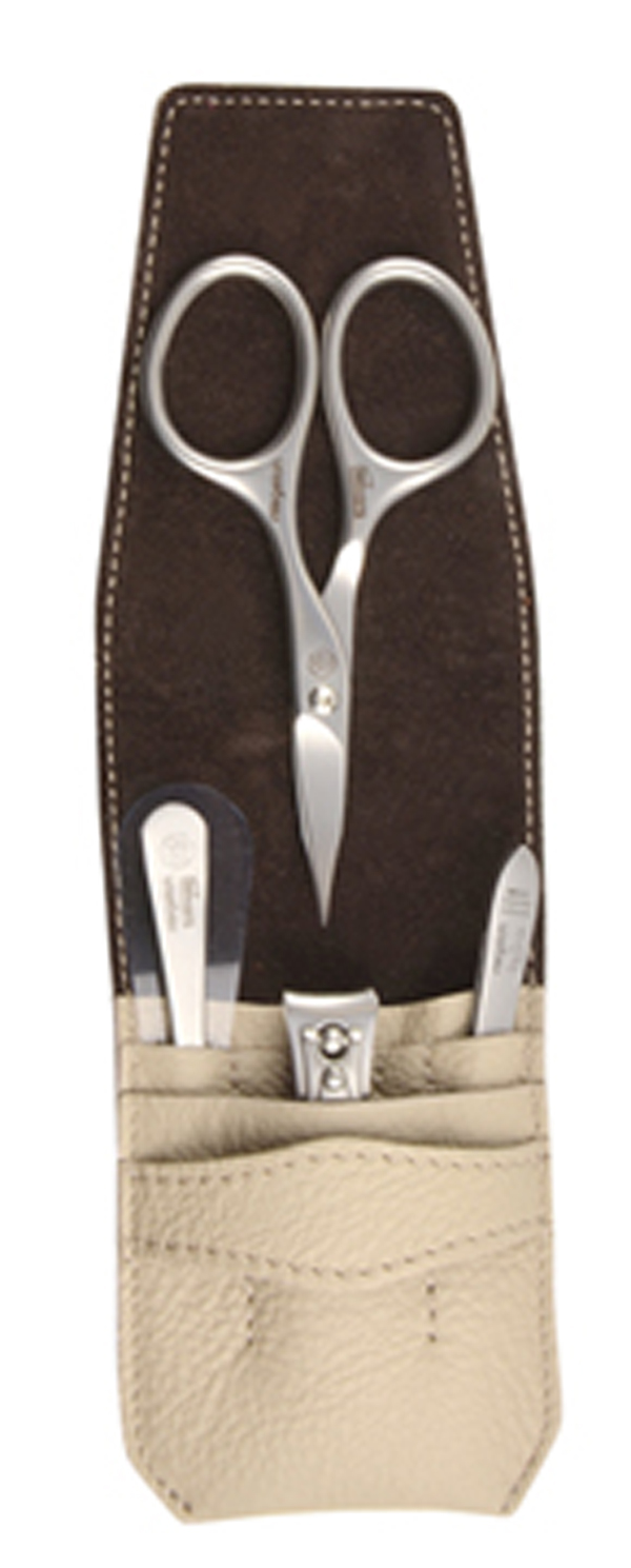 Niegeloh  Maniküre Etui Serie macchiato Cafe do Brazil M 4 tlg topInox® 81167
