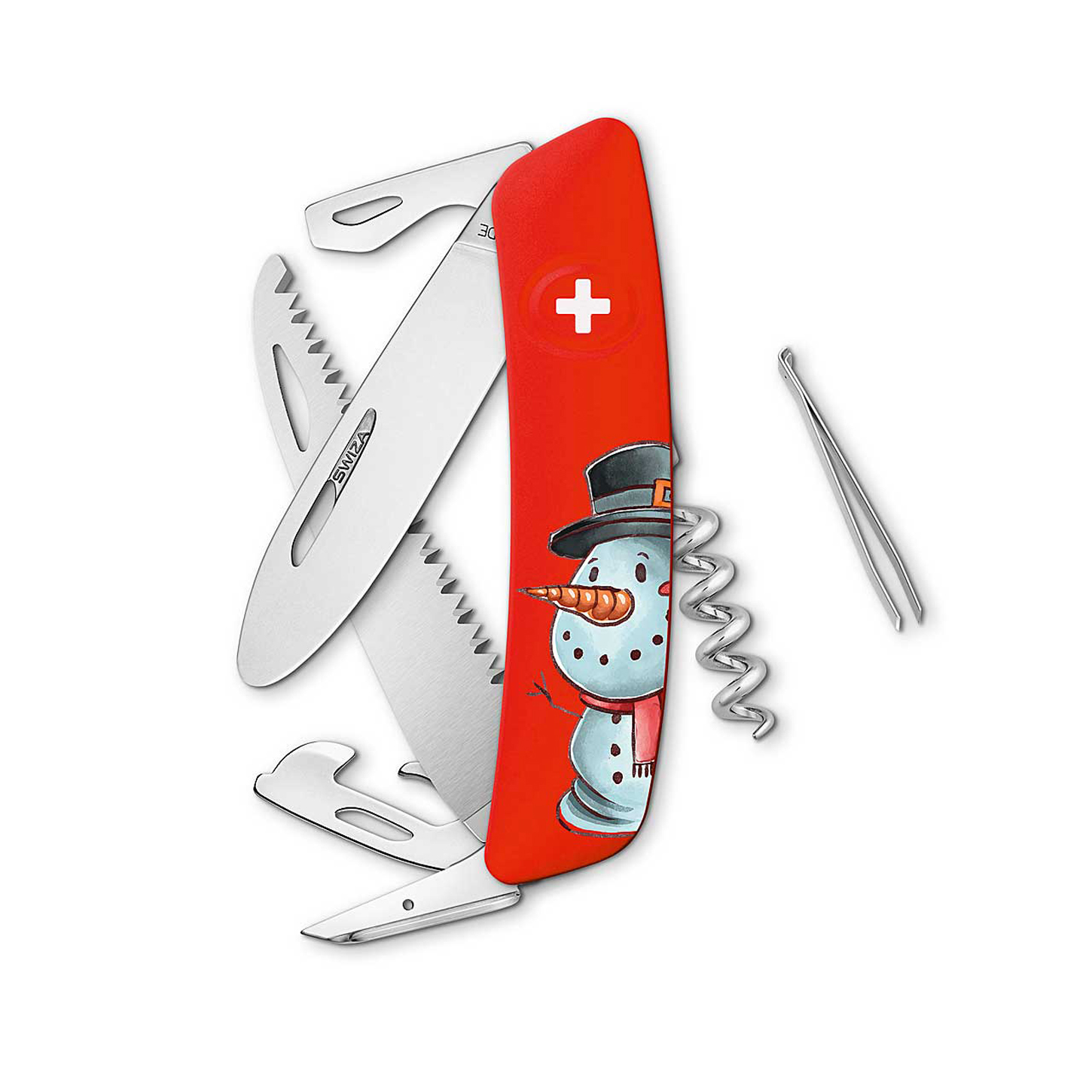 Kinder-Taschenmesser J06 JUNIOR X-MAS SNOWMAN bei ISS bestellen