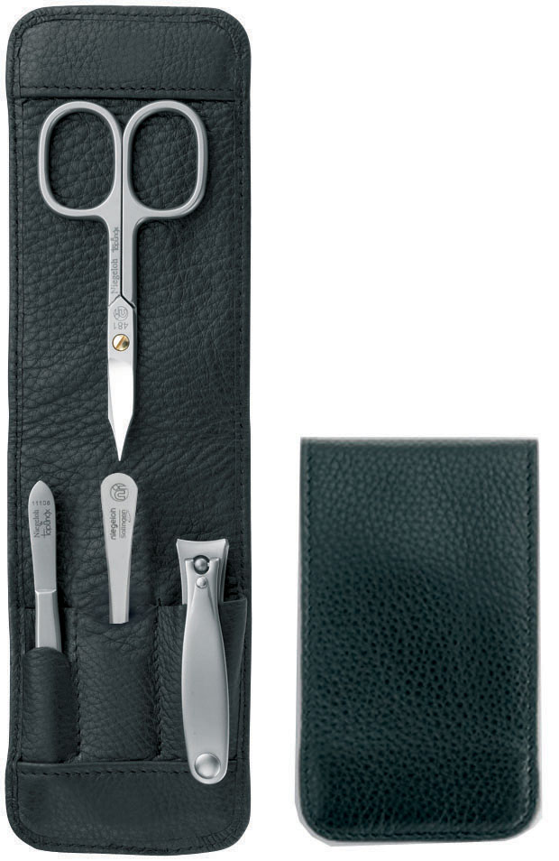 Maniküre Etui Serie Imantado M 4 tlg schwarz rostfrei 85448 Nigeloh  aus SG