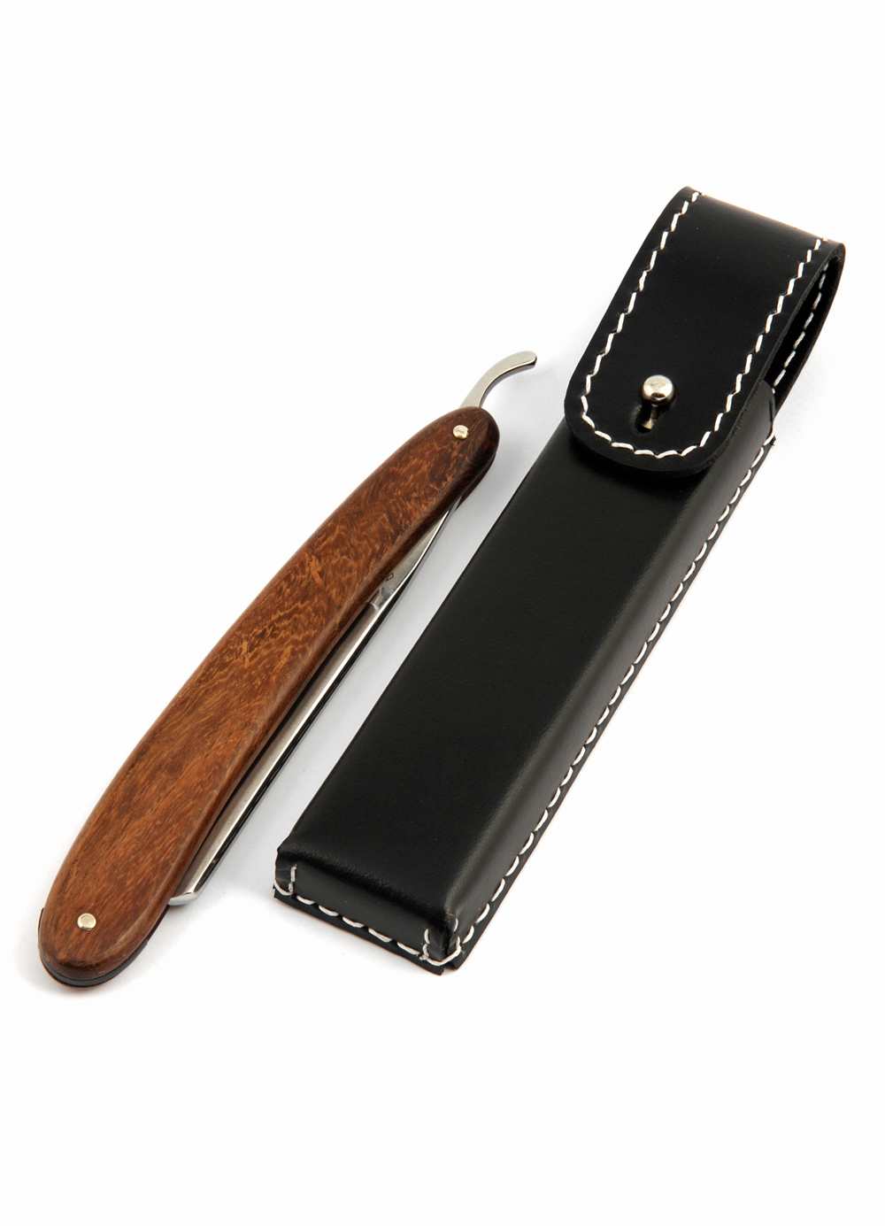 Rasiermesser-Etui für 1 Messer schwarz Leer von G&F