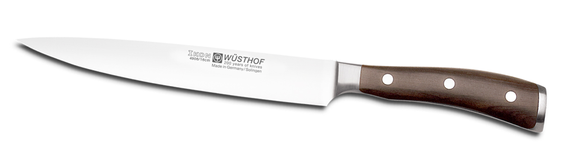 Schinkenmesser 16 cm Serie Ikon von Wüsthof Quality bei ISS bestellen