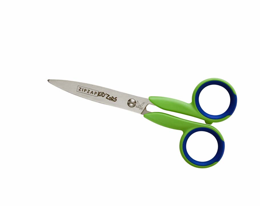 Kinder Bastelschere - ZIPZAP - 5.0" / 13 cm von Kretzer / Quality Made in SG