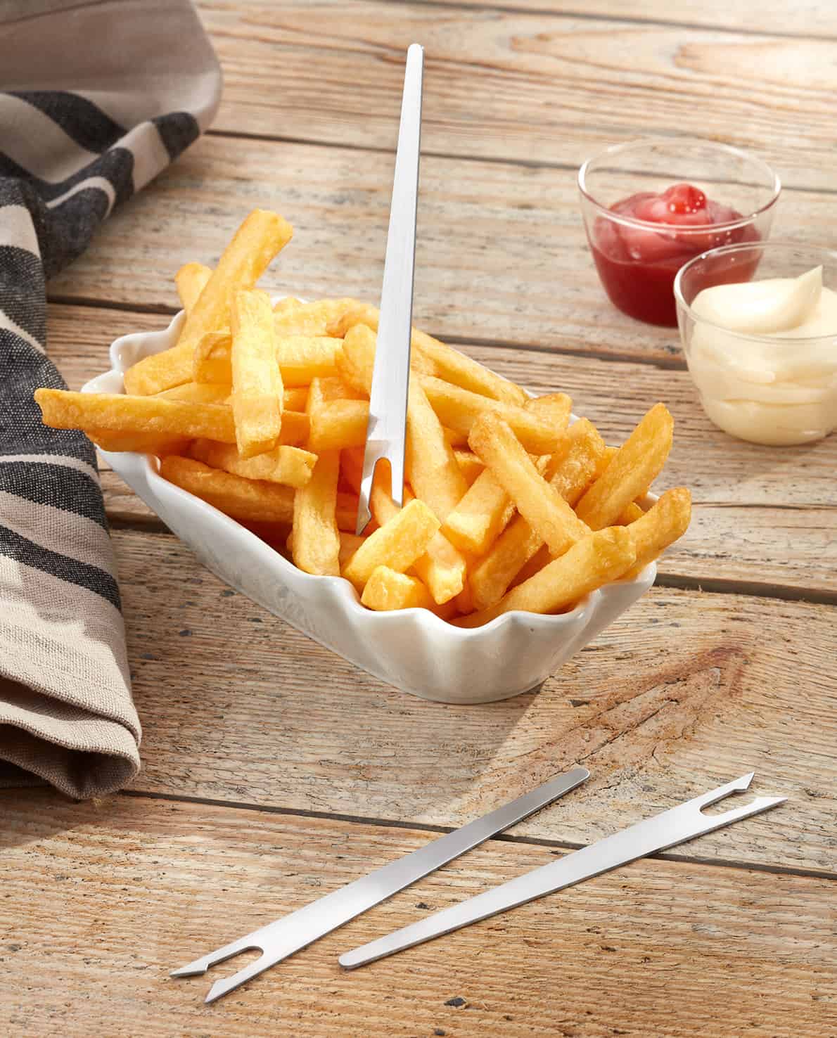 Pommes Gabel UPCYCLED FORKS 6er Set von trangle bei ISS