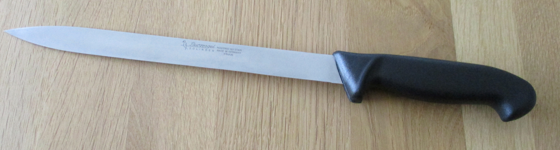 Lachsmesser -  Metzkermesser Serie von Burgvogel aus Solingen