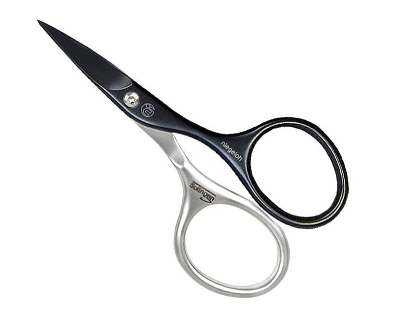 Nigeloh  Nagelschere Inox style Titanium 9 cm anthrazitfarbene selbstschärfend