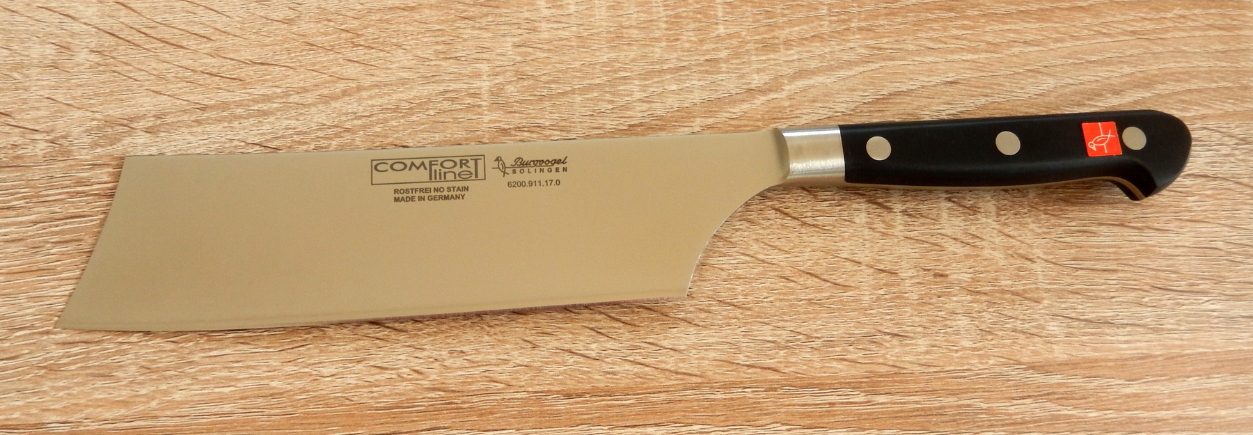 Burgvogel  Kochmesser Nakiri 17 cm Serie COMFORT line   Quality Made in SG