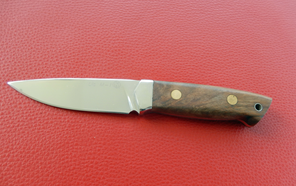 Jagdmesser  Lis M-1 Griff: Kaukasische Nussbaum  von Kizlyar aus Russland