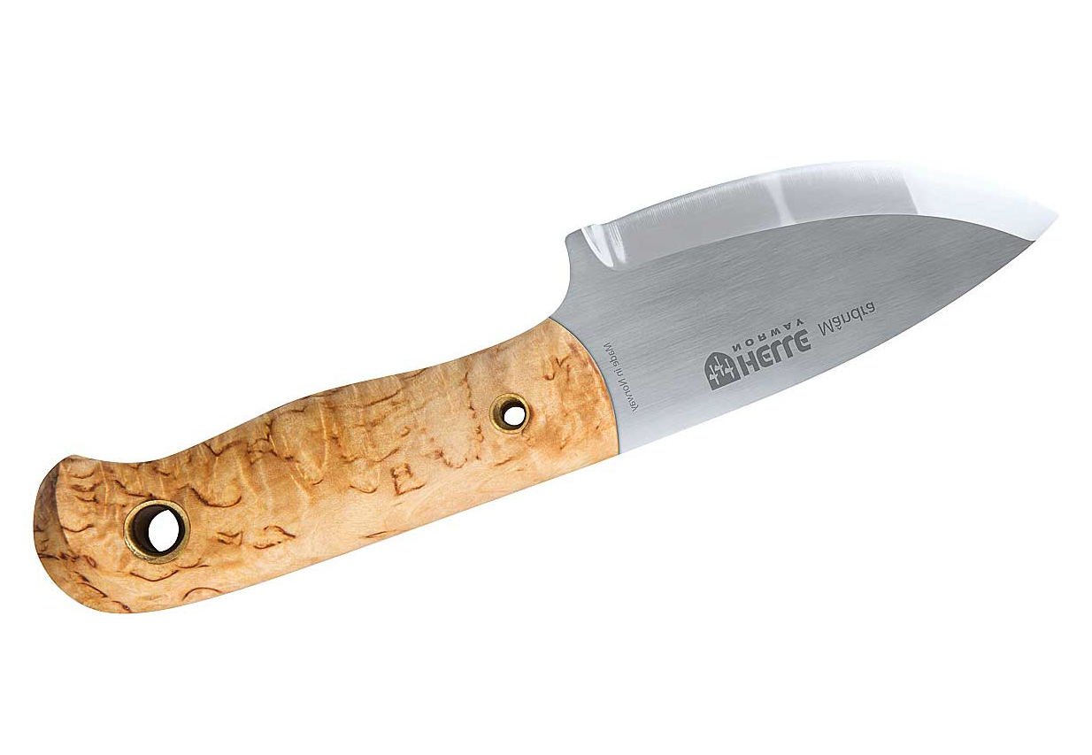 Jagd-/Outdoormesser MANDRA 6,9 cm  von Helle Dreilagenstahl, bei ISS bestellen