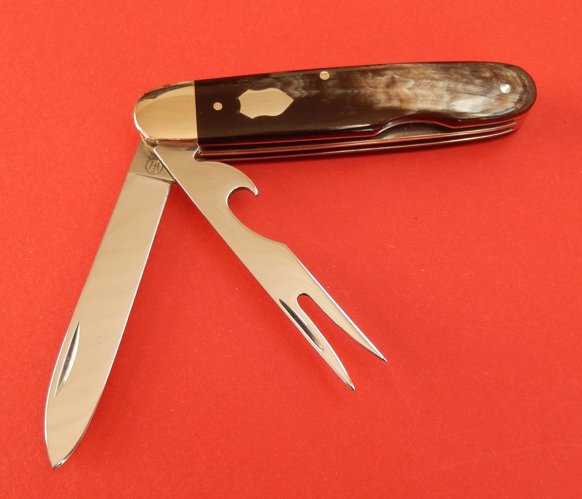 Hartkopf Solingen Picknick Taschenmesser - Bunthorn2 tlg. Made in SG Hartkopf Solingen Picknick Taschenmesser - Bunthorn2 tlg. Made in SG