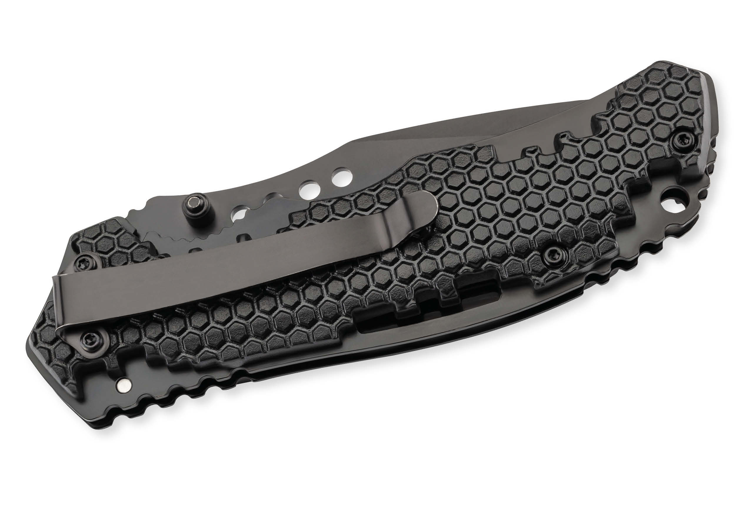 Einhandmesser Taschenmesser camo/schwarz von Herbertz rostfreiem AISI 420 Stahl