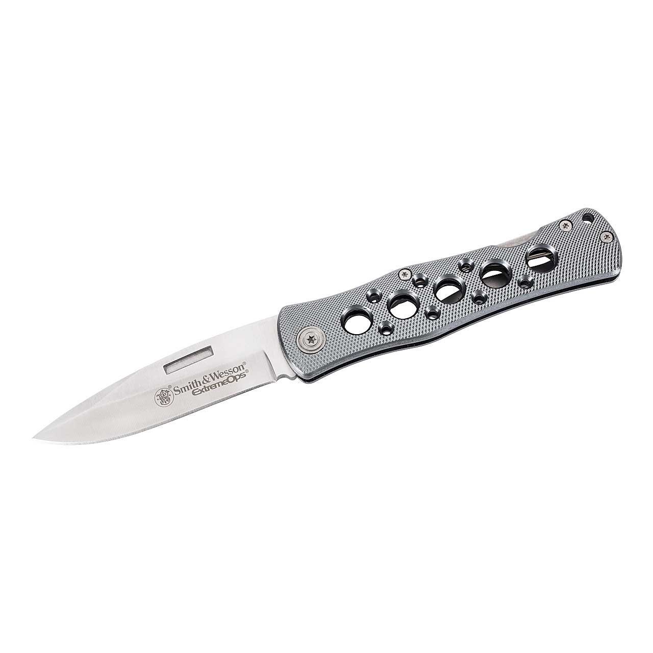 Taschenmesser 173312  von Smith & Wesson Stahl AISI 420, Aluminium-Griffe, Clip bei ISS bestellen
