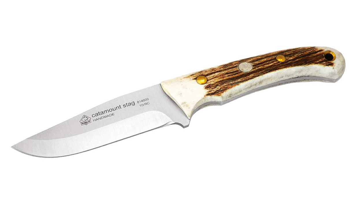 Jagdmesser CATAMOUNT STAG 9 cm von PUMA IP Hochleistungsstahl 440 C bei ISS bestellen