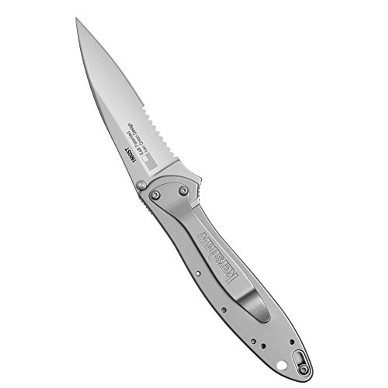 Kershaw Leek 1660ST gezahnte Klinge, grau