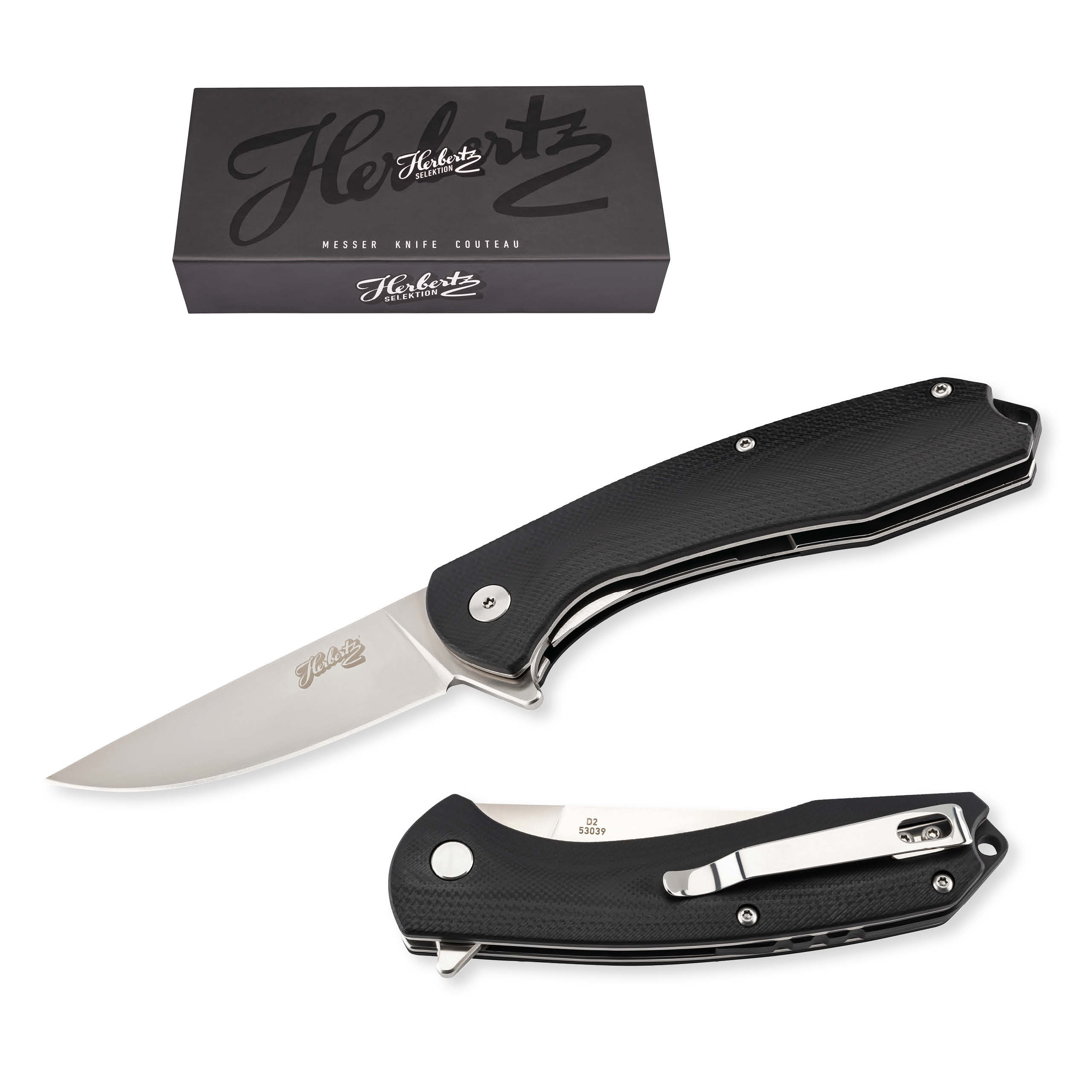 Einhandmesser G10 53039 von Herbertz