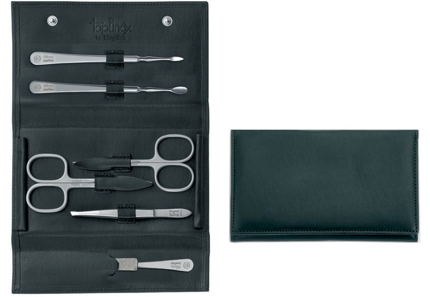 Maniküre Etui  Serie Nevada L 6 tlg 82838 schwarz Niegeloh   aus SG