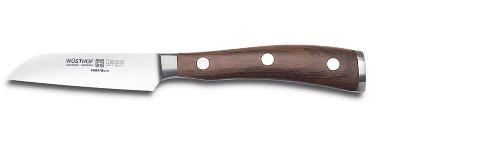 Gemüsemesser 9 cm. Serie Ikon  von Wüsthof  Quality Made in SG