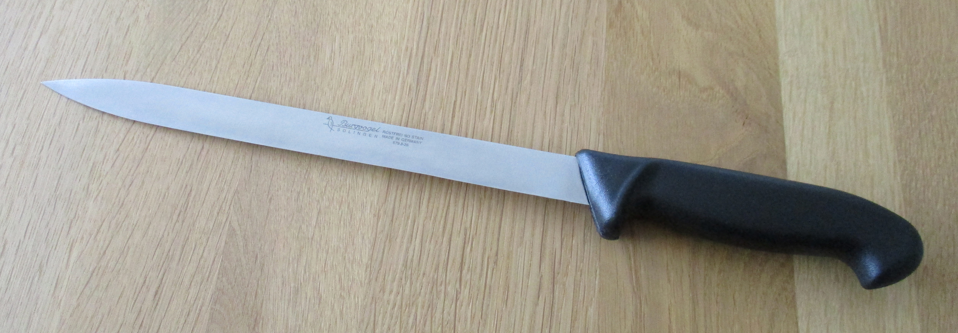 Lachsmesser -  Metzkermesser Serie von Burgvogel aus Solingen
