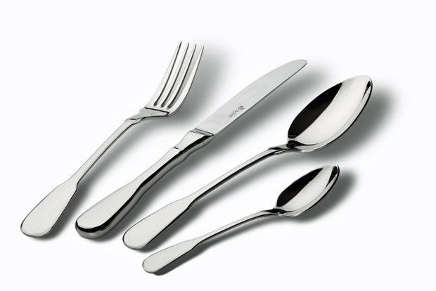 Paul Wirths Besteck-Serie  SCHLOSS BURG Set 4-teilig im GK Quality Made in SG bei ISS