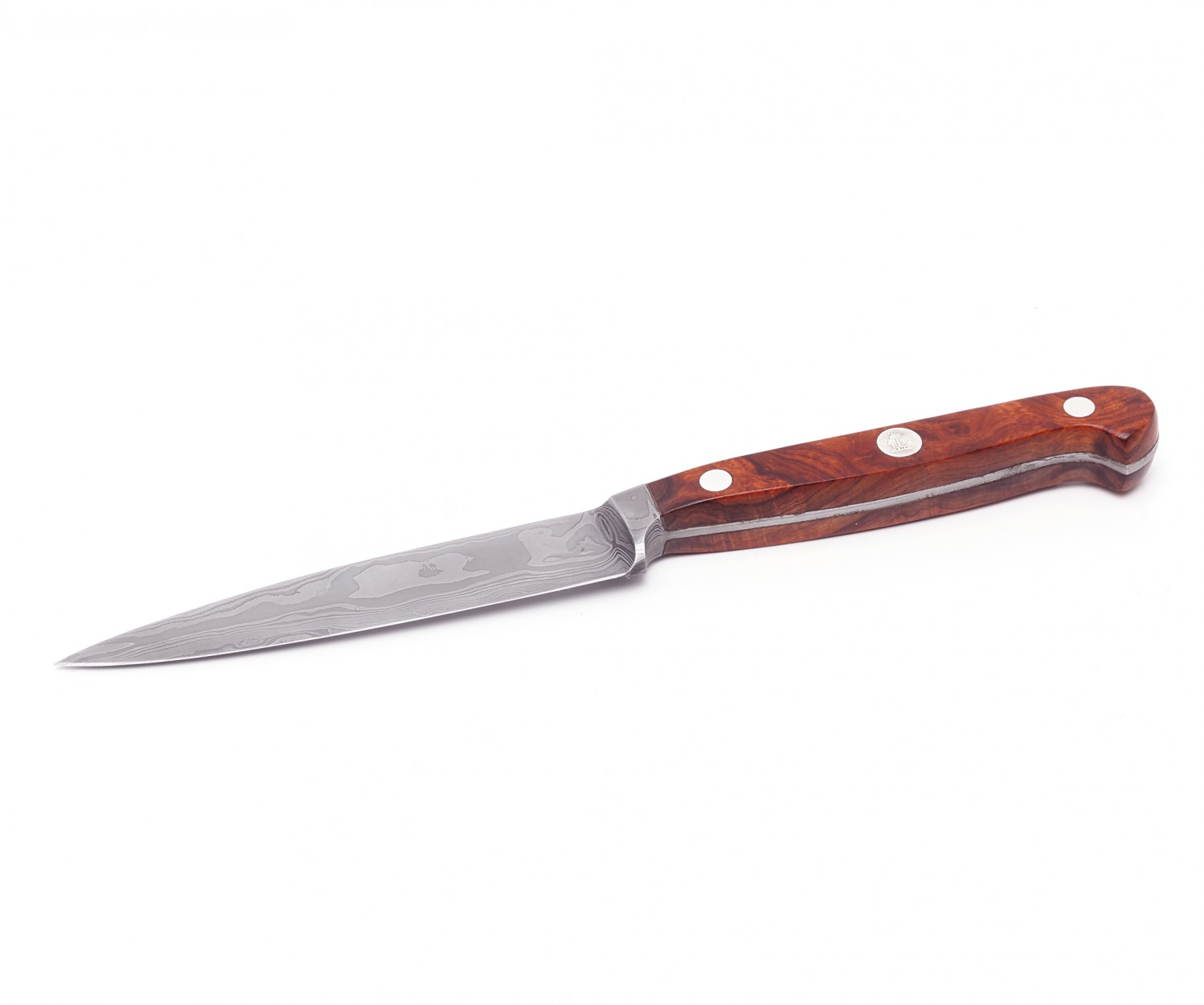 Güde Gemüsemesser10 cm Klinge aus "wilden Damast" Quality Made in SG bei ISS bestellen