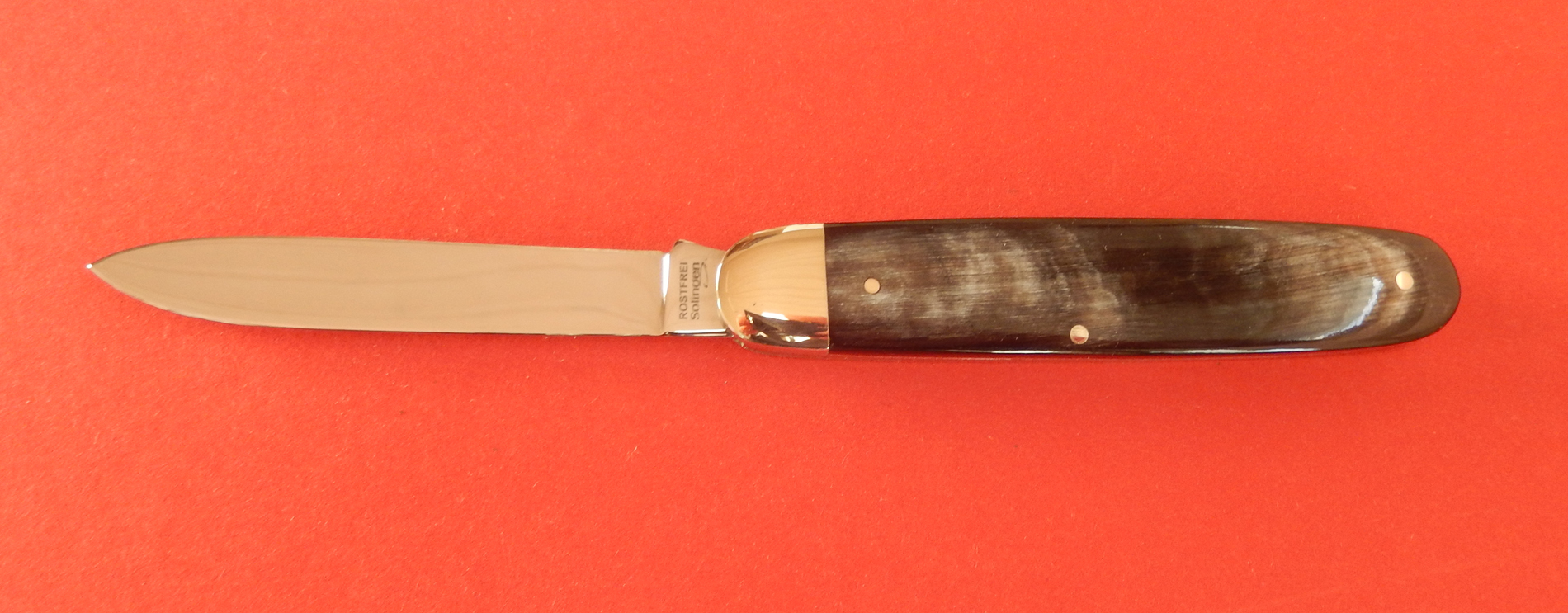 Hartkopf Solingen  Picknickmesser- Bunthorn 3 tlg.  Made in SG