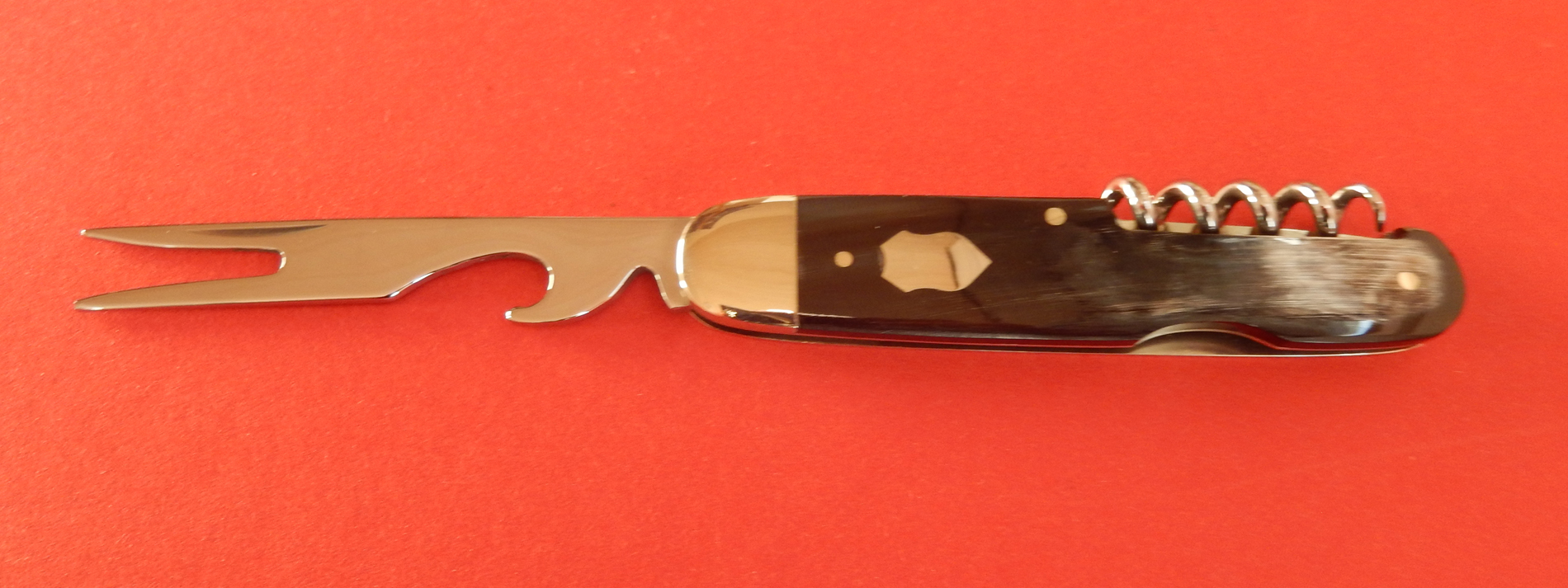 Hartkopf Solingen  Picknickmesser- Bunthorn 3 tlg.  Made in SG
