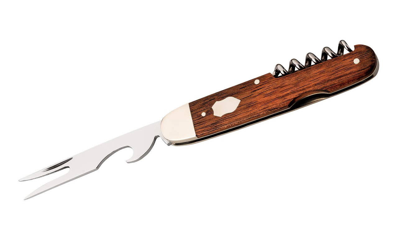 F.Hartkopf    Picknick Taschenmesser- Rotholz 3tlg. bei messer-iss