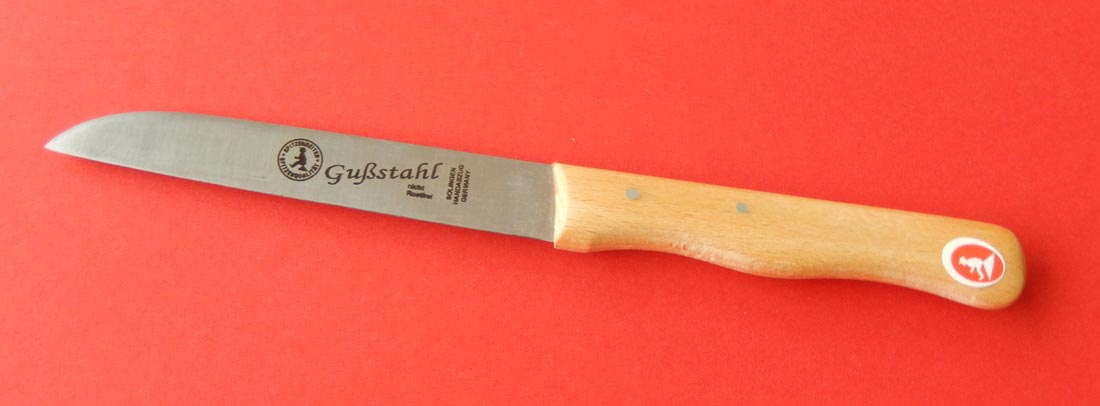 Oma´s Gemüsemesser Gußstahl 10 cm. bei ISS