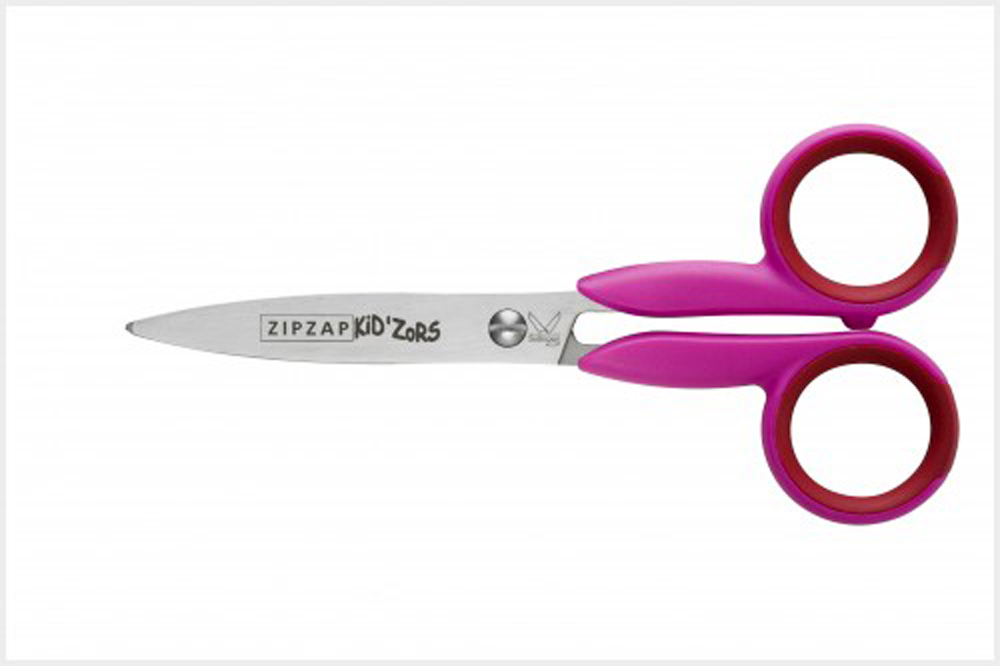 Kinder Bastelschere - ZIPZAP - 5.0" / 13 cm von Kretzer / Quality Made in SG