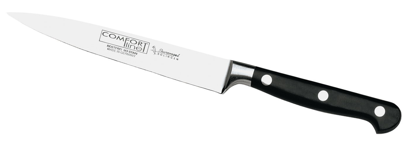 Burgvogel  Schinkenmesser   -Serie Comfort Liene - 15 cm. Made in Solingen bei ISS bestellen