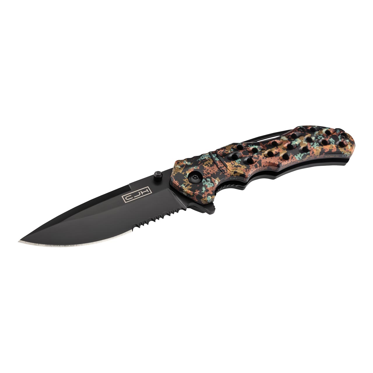 Einhandmesser metallic  rostfreiem AISI 420 Stahl  von Herbertz bei ISS