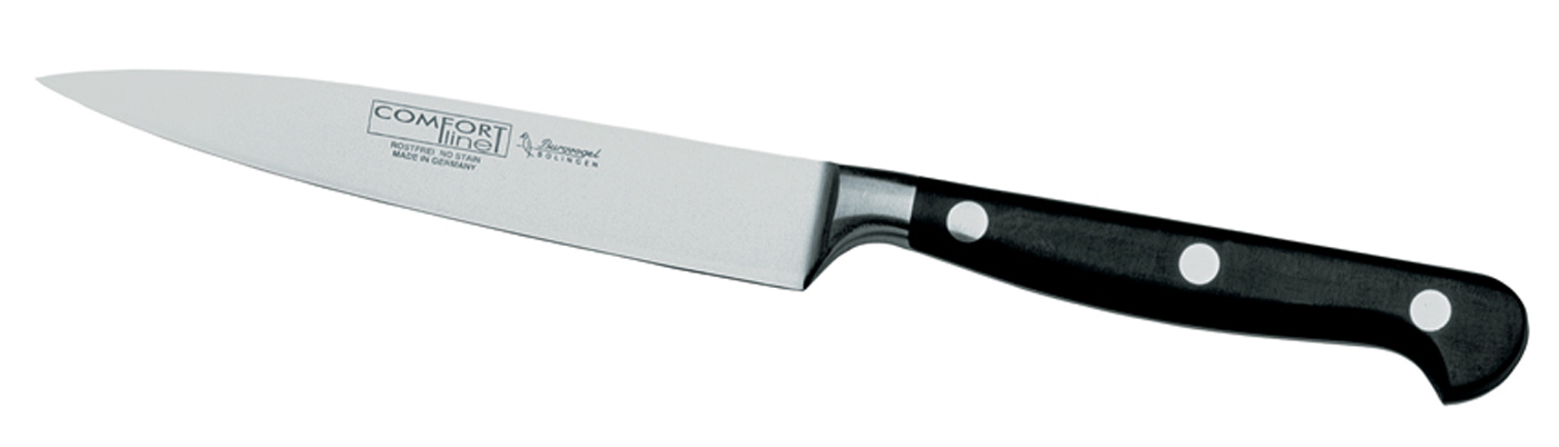 Gemüsemesser - 12 cm  Serie COMFORT line von Burgvogel / Quality Made in SG