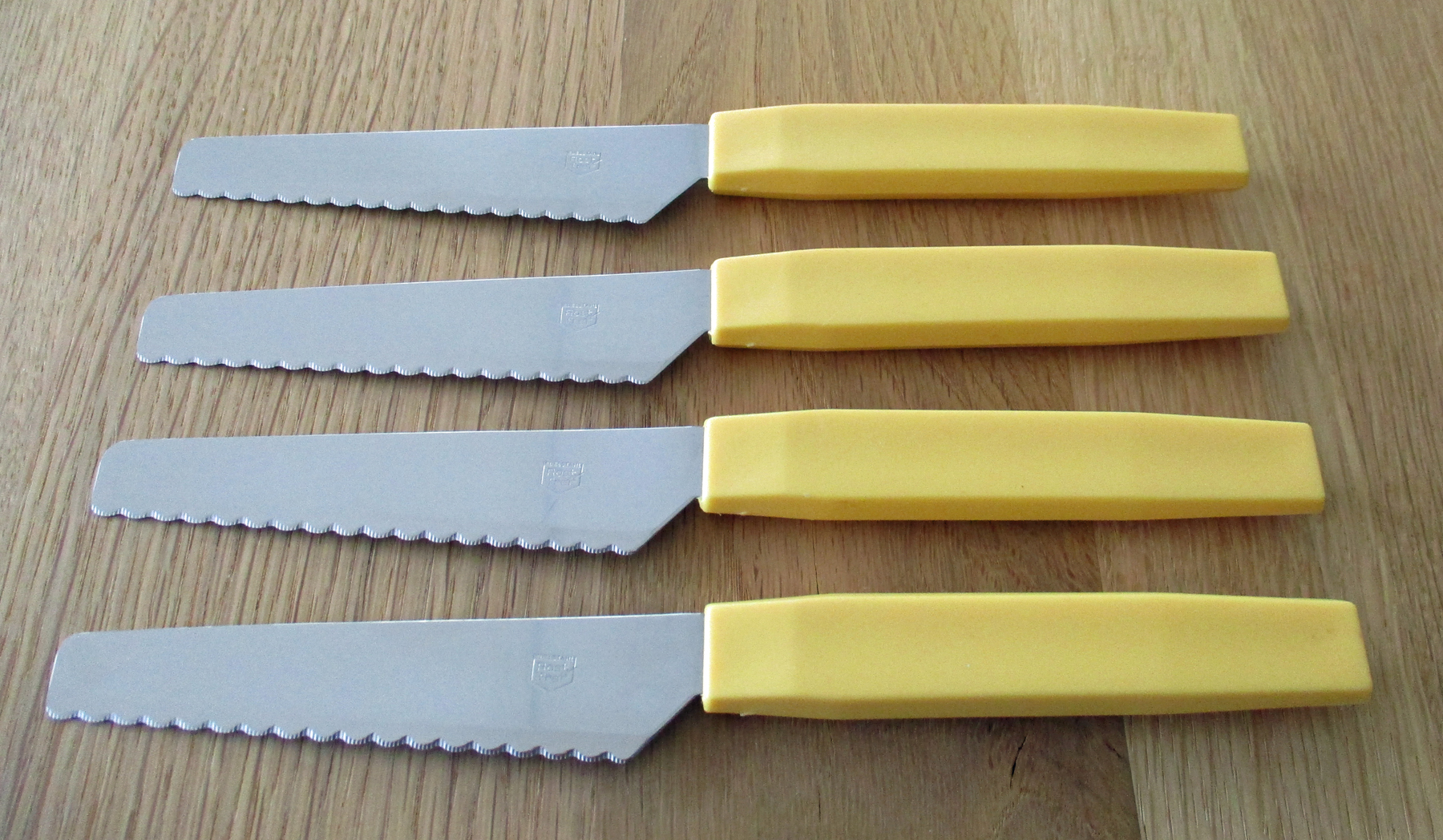Brötchenmesser Frühstücksmesser Gelb /Quality Made in SG von ISS