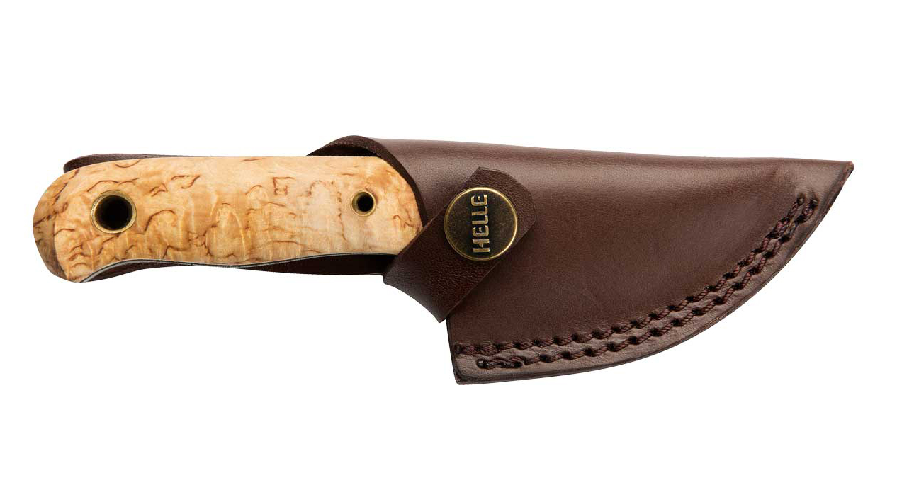 Jagd-/Outdoormesser MANDRA 6,9 cm  von Helle Dreilagenstahl, bei ISS bestellen