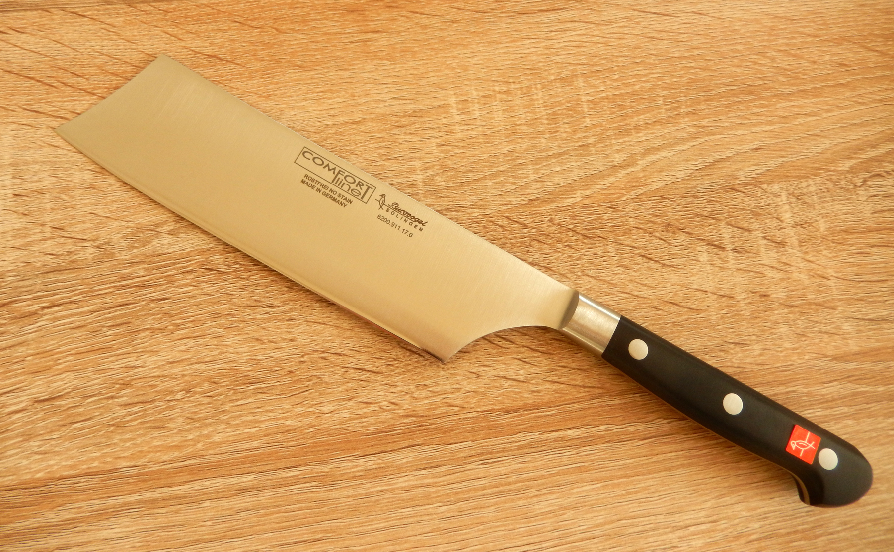Burgvogel  Kochmesser Nakiri 17 cm Serie COMFORT line   Quality Made in SG