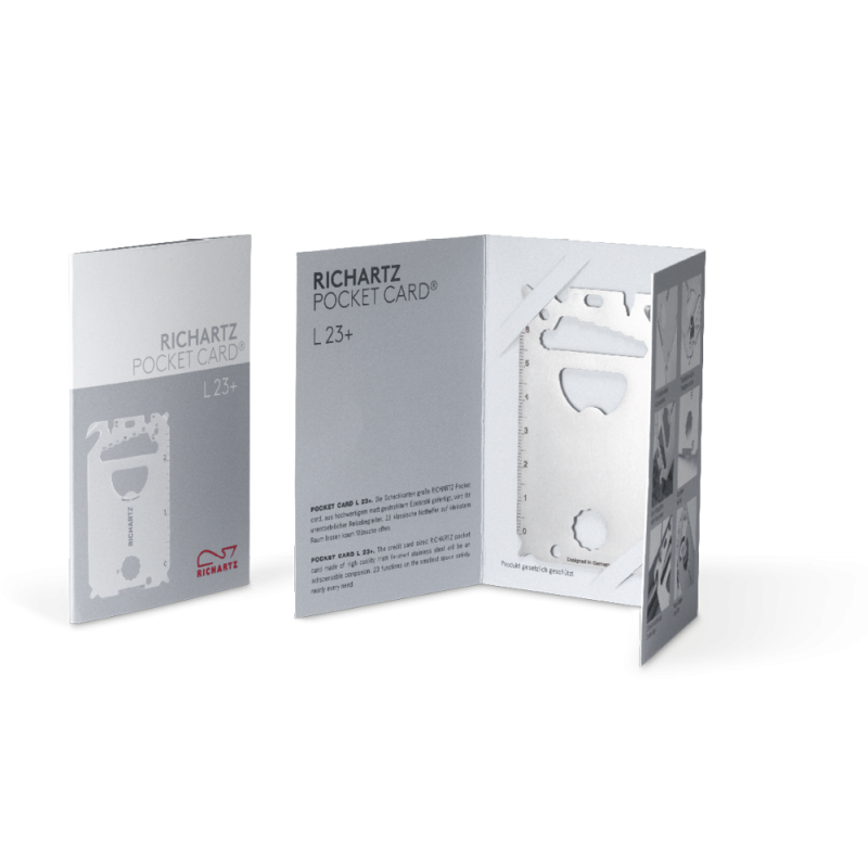 POCKET CARD L 23+ von Richertz bei ISS POCKET CARD L 23+ von Richertz bei ISS