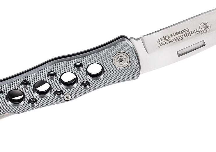 Taschenmesser 173312  von Smith & Wesson Stahl AISI 420, Aluminium-Griffe, Clip bei ISS bestellen