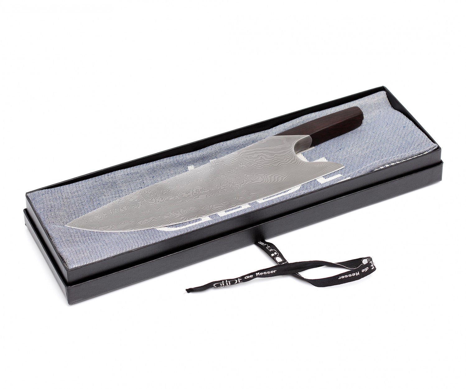 THE KNIFE,  300 Lagen Damast Kochmesser von Güde nicht rostfrei  Quality Made in SG bei ISS