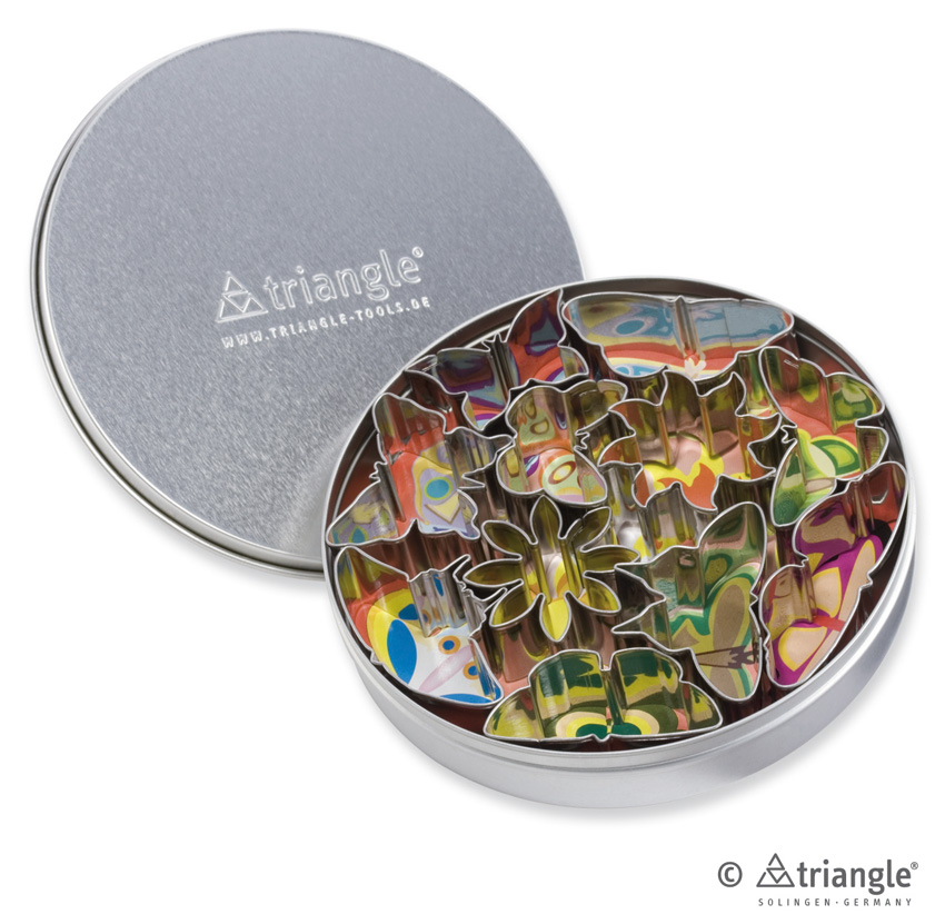 Ausstecher-Set Schmetterling, 11-tlg von triangle® bei ISS bestellen