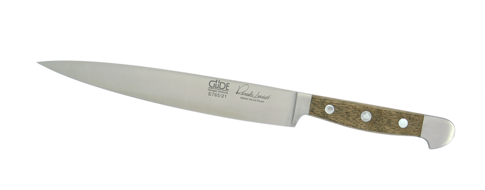Güde Schinkenmesser 21 cm.- Alpha Faßeiche Quality Made SG Güde Schinkenmesser 21 cm.- Alpha Faßeiche Quality Made SG
