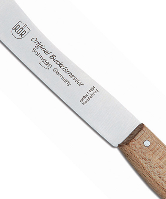 Rör   Original Buckels Messer Frühstücksmesser mit rostfreier Klinge.  aus SG
