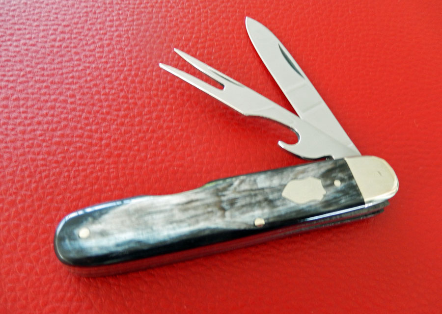 Picknick Taschenmesser - Bunthorn2 tlg. von F. Hartkopf Made in SG bei ISS bestellen