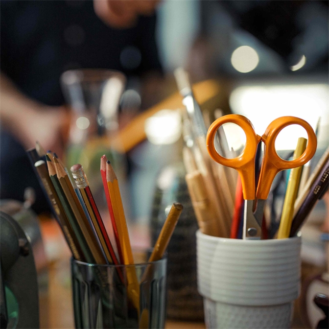 Fiskars  Classic Hobbyschere 13 cm 859891 Für Rechts- und Linkshänder.