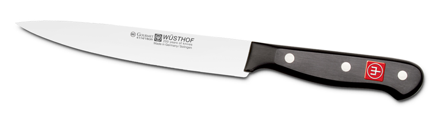 Wüsthof  Schinkenmesser Aufschnittmesser - 16 cm Serie GOURME aus Solingen
